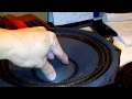 Speaker with popping or crackling noise
