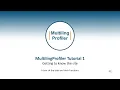 MultilingProfiler Tutorial 1 Getting to know the site