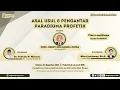 Download Lagu Diskusi Serial Profetik #1 ~ Asal-Usul dan Pengantar Paradigma Profetik