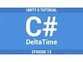 13 DeltaTime Unity C Tutorial German
