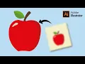 Apple Vector Art design in Adobe illustrator