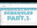 Buildertrend Scheduling 101