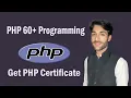 Amazing Learn PHP with 60 Exercises for Web Development Chapter - Lec 01