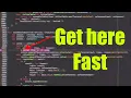 Vim Tips Jump to line before opening a file