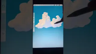 How to Paint Happy Little Clouds