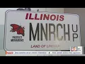 Illinois Secretary of State unveils monarch license plates
