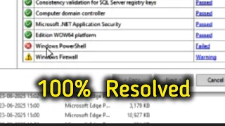 Window PowerShell Failed While Installing Sql