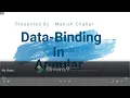 Data Binding in Angular 6 7 8 interpolation property binding event binding two way data binding