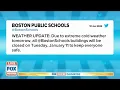Extreme Cold Closes Boston Public Schools On Tuesday