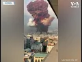 Beyrut'ta Patlama Anı Kameralarda