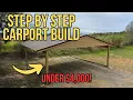 Build a Carport Yourself for Under 4 000 Full Tutorial