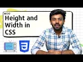 Height and Width in CSS CSS for Beginners Ep - 8 code io