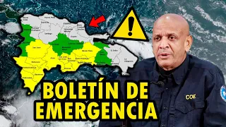 Declaran Emergencia Nacional por fuertes lluvias en el país