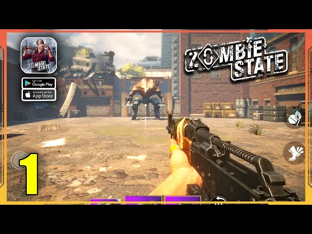 Zombie State: Rogue-like FPS Global Launch Gameplay Walkthrough Part 1 (Android, iOS)