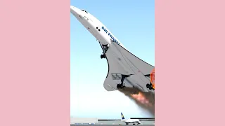 Air France Flight 4590 Final Moments The Concorde Crashing After Takeoff Flight 4590 4K 