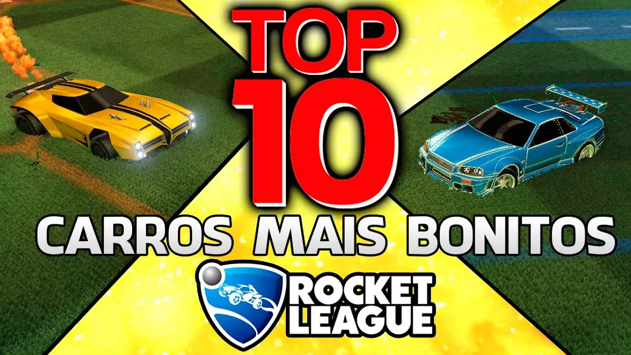 TOP 10 - CARROS MAIS BONITOS DO ROCKET LEAGUE!