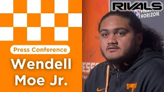 Tennessee football OL Wendell Moe Jr talks first year with Vols