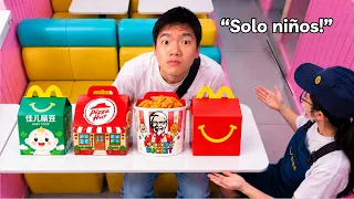 Probé Todos los Menús Infantiles de China