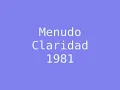 Menudo Claridad 1981 (sonido digital )
