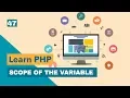 Scope of Variable in PHP