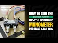 How to Zero the Evergreen Telemetry DP-250 Hydronic Manometer Pro HVAC TAB Tips