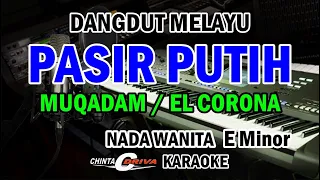 karaoke pasir putih nada wanita eminor kn7000 lagu muqadam dan el corona