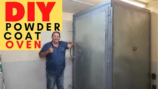 DIY POWDER COAT OVEN