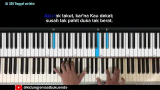 Download Tinggal Sertaku KJ No 329 Piano Karaoke Lirik MP3