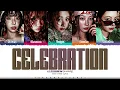 LE SSERAFIM 'CELEBRATION' Lyrics (르세라핌 CELEBRATION 가사) [Color Coded Han_Rom_Eng]