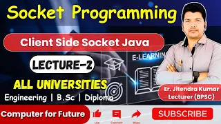Part 1 Socket Programming By Jitendra Sir Socket Programming Tutorial Client Server Program Java