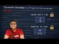 CONSTANT VARIABLE IN C PROGRAMMING LANGUAGE BANGLA