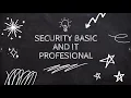 DFT20083 SECURITY BASIC AND IT PROFESSIONAL PBE