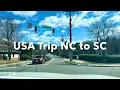 Driving from Winston-Salem to Myrtle Beach North Carolina to South Carolina Road Trip