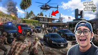 AKU MEMBANGUN MARKAS FIB KETIKA WABAH ZOMBIE MENYERANG | GTA 5 MOD