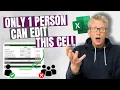 Allow ONLY 1 person to edit a cell - The awesome Excel feature you didn t know existed