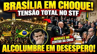 EXPLODIU - MEGA MANIFESTAÇÃO EM BRASÍLIA! PRISÃO DE MORAES NO PLENÁRIO DO STF! ALCOLUMBRE EM PÂNICO