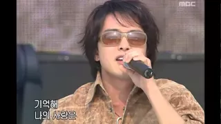 음악캠프 Park Yong Ha Like The First Day 박용하 처음 그 날처럼 Music Camp 20030517 