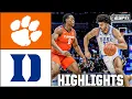 ACC Tournament Clemson Tigers vs Duke Blue Devils Full Game Highlights ESPN College Basketball