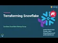 Terraforming Snowflake