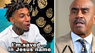NLE Choppa Got Baptized, Thinks He's Saved — Then Gino Jennings Drops Bible