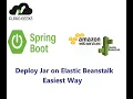 Deploy Spring Boot Application jar on AWS Elastic Beanstalk