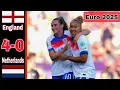 Download Lagu England vs netherlands women | Euro 2025 — England crush the Netherlands 4-0 👈