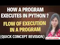 Functions in Python Flow of Execution in a Python Program Class 12 Computer Science
