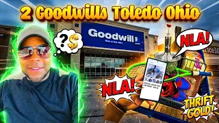 Relaxing Thrift with ME I m out of TOWN 2 GOODWILLS Toledo Ohio