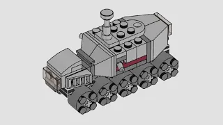 LEGO 912176 Instructions | Star Wars | Clone Turbo Tank | Magazine Gift