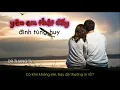 Download Lagu Yeu em that day | Đinh Tùng Huy lyric