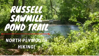 Hiking Russell Sawmill Pond Trail North Plymouth