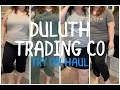 TRY ON HAUL DULUTH TRADING CO PLUS SIZE