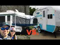 POP UP CAMPER VS TRAVEL TRAILER PROs and CONs