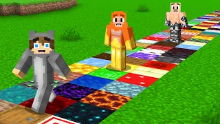 Minecraft, But Walking Spawns Random Blocks...